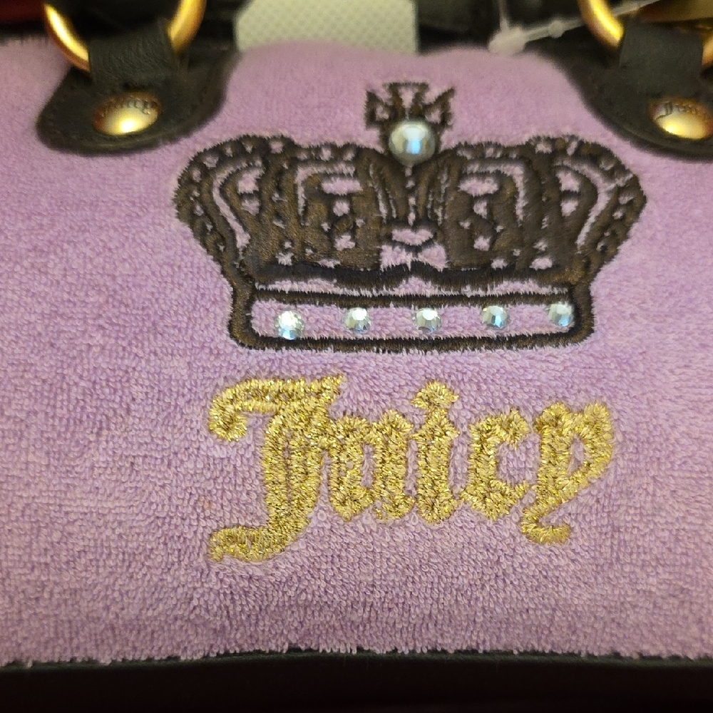 Juicy Couture Purple and Black Satchel Set - Picture 3 of 7